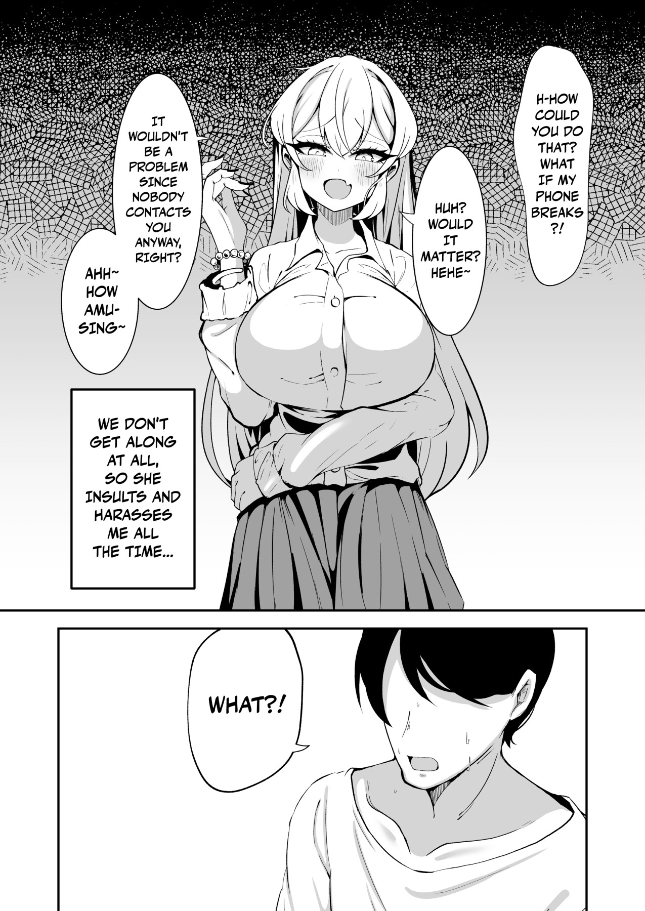 Hentai Manga Comic-Using a Brainwashing and Modding App to Turn My Cheeky Little Sister Into a Convenient Onahole-Read-3